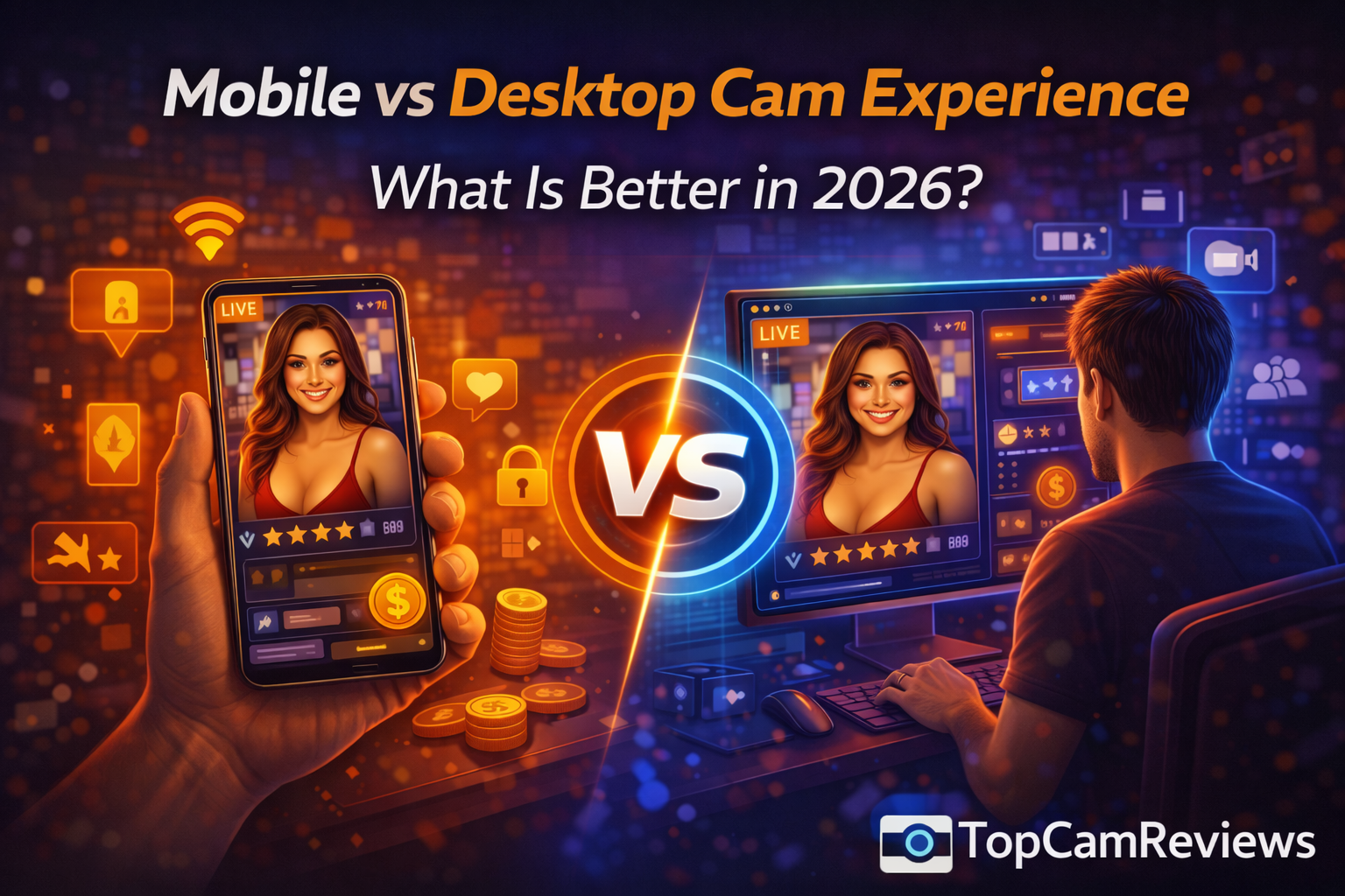 Mobile vs Desktop Cam Experience – What Is Better in 2026?
