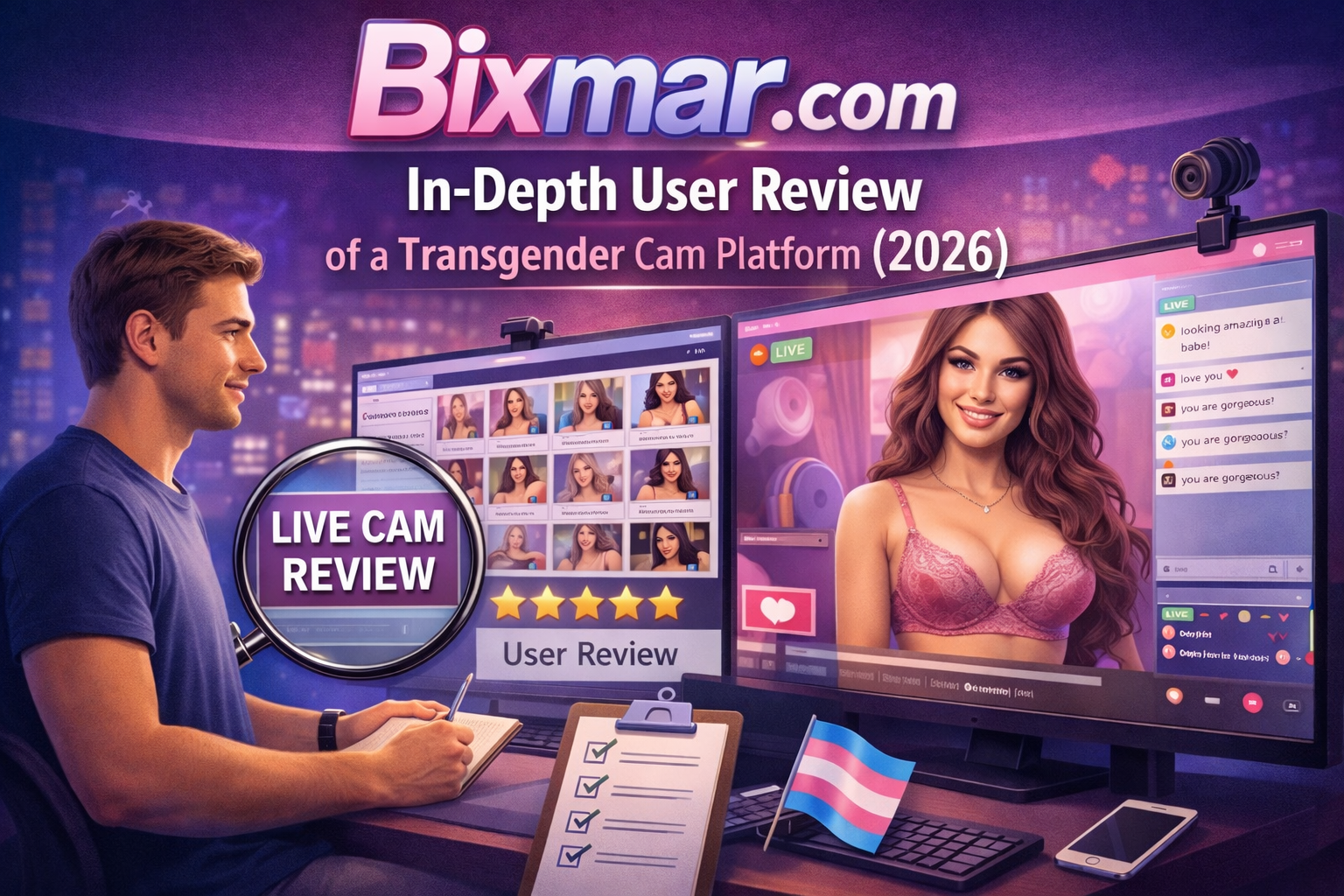 Bixmar.com – In-Depth User Review of a Transgender Cam Platform (2026)