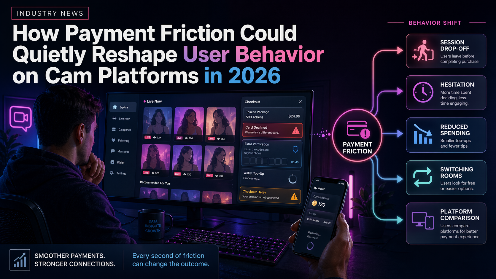 How Payment Friction Could Quietly Reshape User Behavior on Cam Platforms in 2026