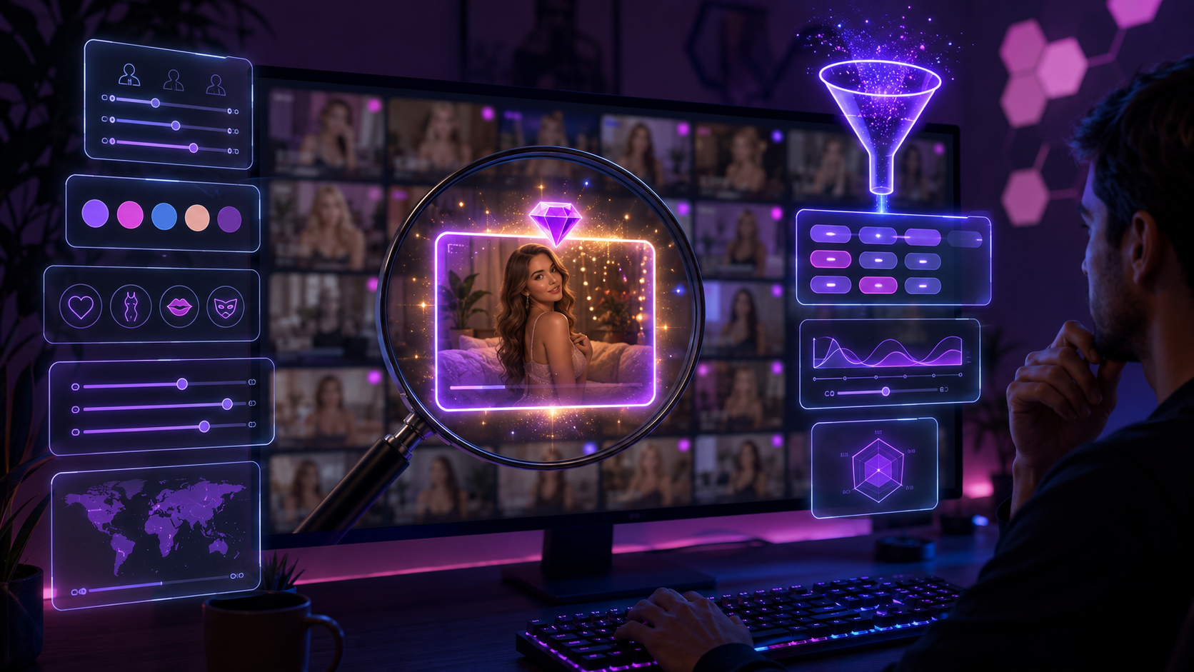 Cómo Encontrar Nichos Raros en Xcams Usando Filtros Avanzados en 2026